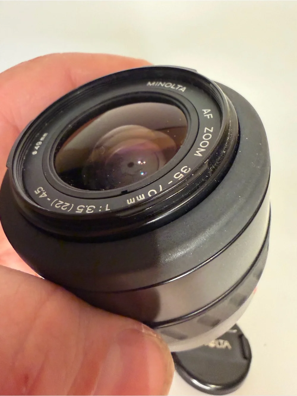 Minolta 35-70mm AF Zoom Lens Mint Condition With Cap